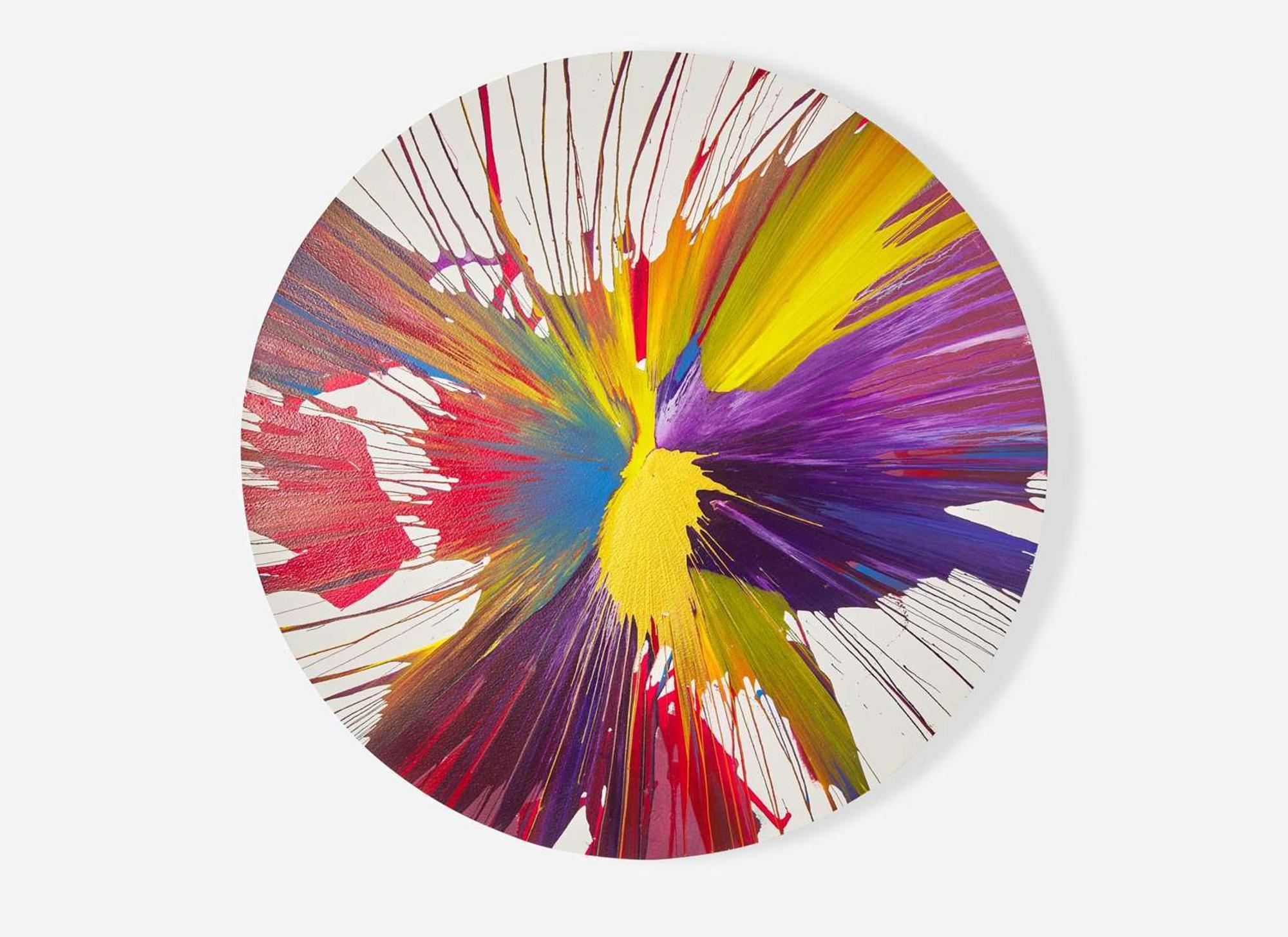 Damien Hirst (British, b. 1965), Circle Spin Painting