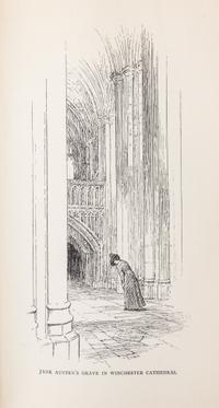 (FINE BINDING, COSWAY). Jane Austen: Her Life and Letters. London, 1913. Bound by Bayntun-Rivere with inset painted miniature portrait