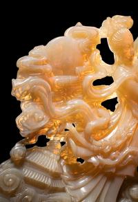 Two Chinese Hardstone Carvings