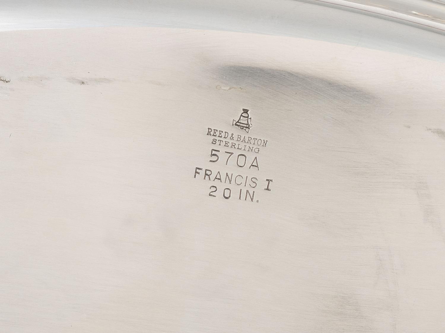 A Reed & Barton 'Francis I' Silver Serving Tray