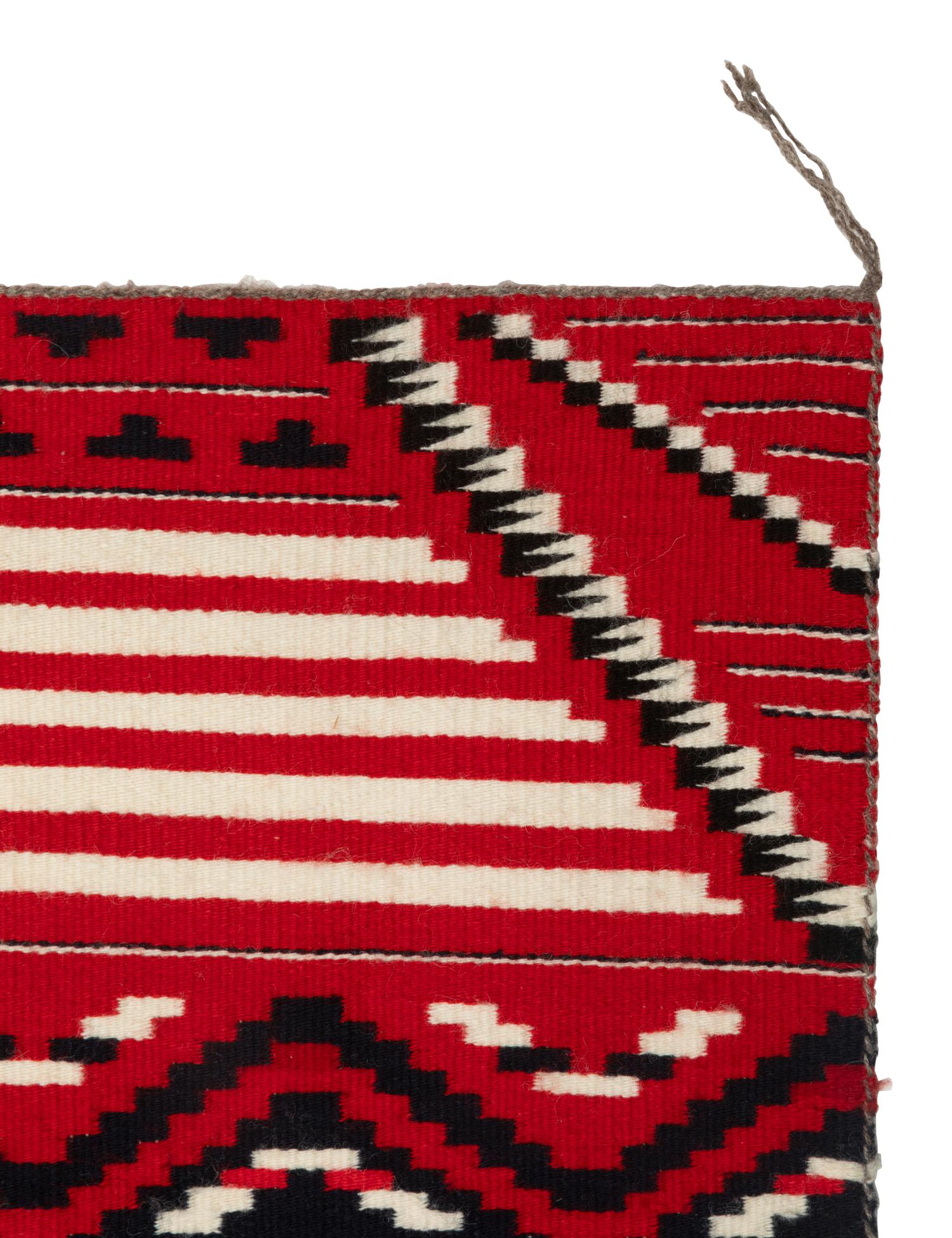 Navajo Serape Revival Weaving / Rug