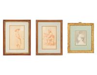 Portrait of a Merchant (double-sided) and Portrait of a Nobleman (two drawings)