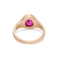 YELLOW GOLD AND GEMSTONE RING