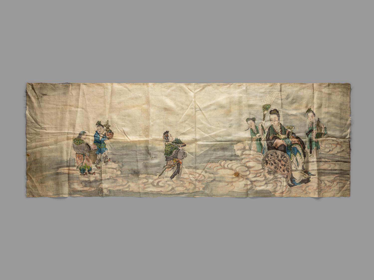 22 Chinese Embroidered Silk Textiles