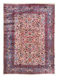 A Meshed Wool Rug
