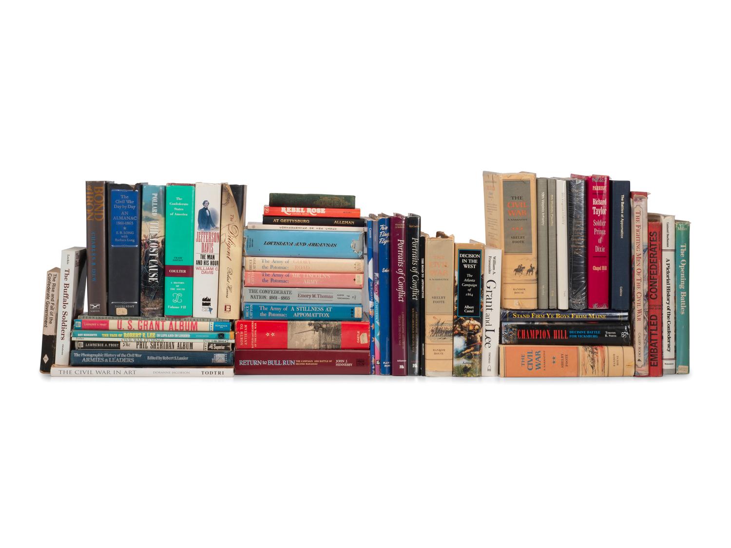 [CIVIL WAR]. Extensive research library from the Estate of Carroll J. Delery III.