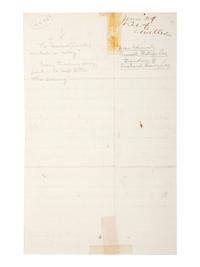 [CIVIL WAR - NAVY] -- [LINCOLNIANA]. A group of 6 documents relating to Lincoln naval visits, comprising: