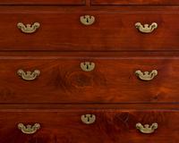 A Queen Anne Walnut High Chest of Drawers