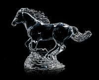 A Waterford Molded Glass Figure Height 5 inches.
