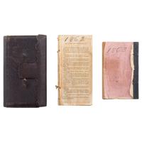 Civil War Military Archive of Major Frederick M. Edgell and the 1st New Hampshire Battery Including: Tiffany & Co. M1850 Presentation Sword in Case with 80 Original Documents, Letters, CDVs, and Accessories