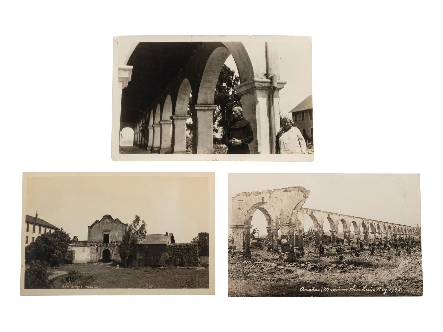 [WESTERN AMERICANA]. A group of 123 RPPCs & photographs of rural California.
