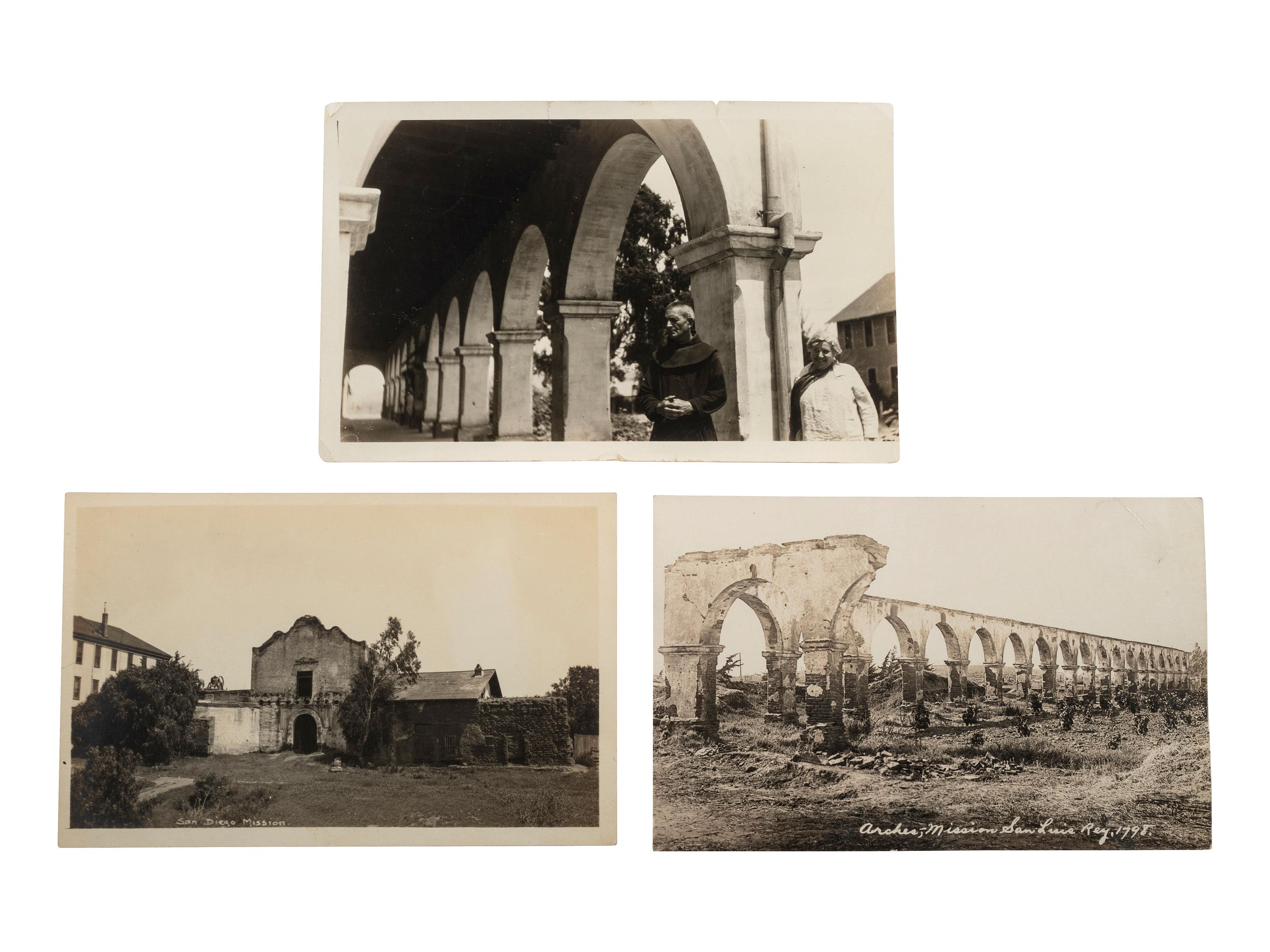 [WESTERN AMERICANA]. A group of 123 RPPCs & photographs of rural California.
