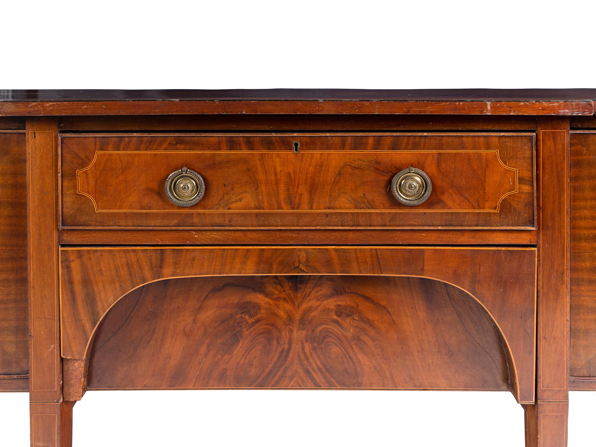 A George III Mahogany Sideboard