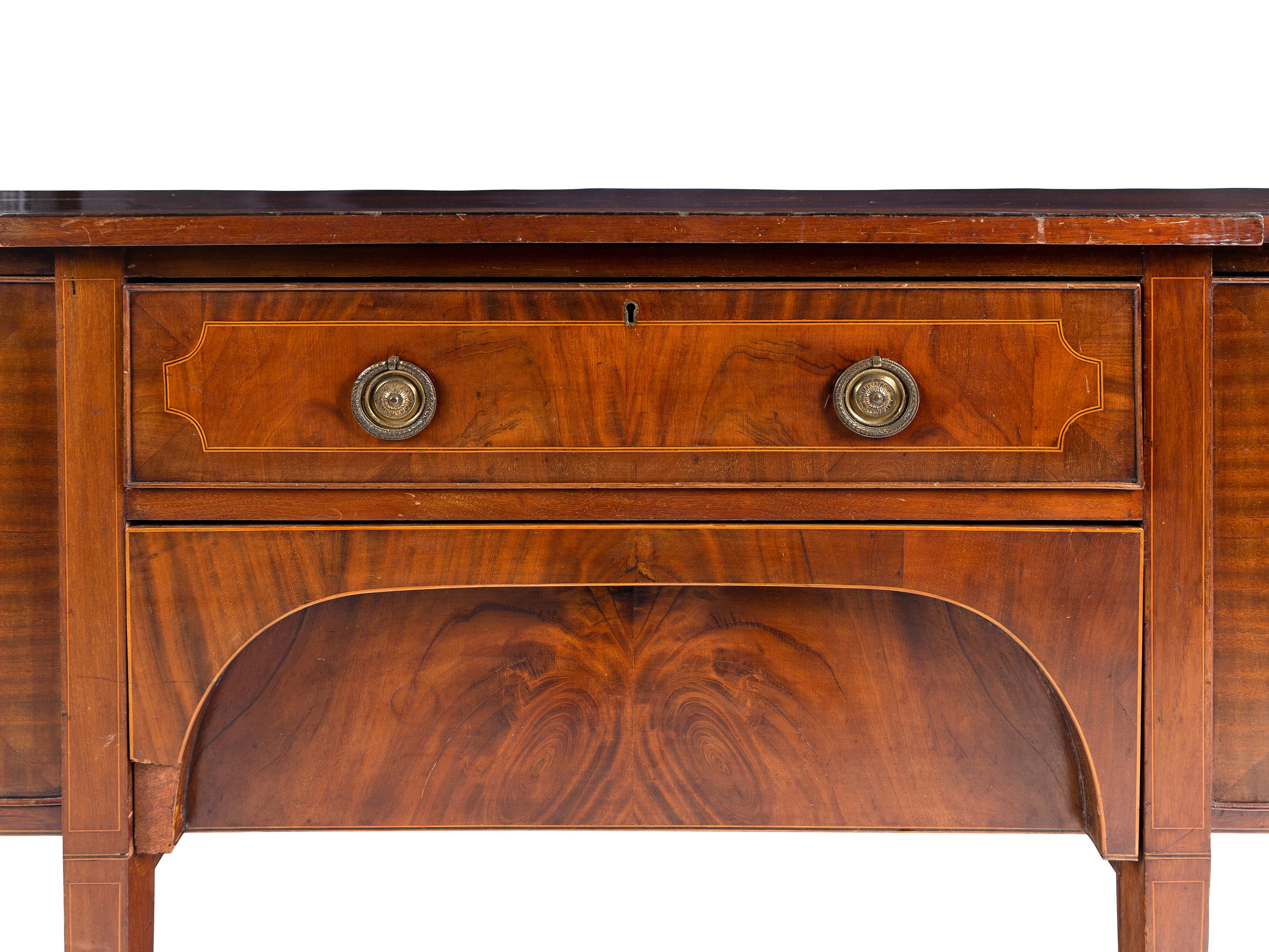 A George III Mahogany Sideboard