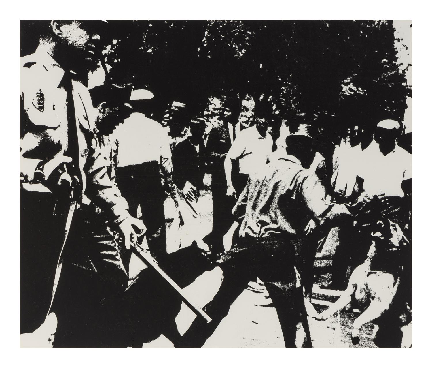 Birmingham Race Riot (from X + X ( Ten Works by Ten Painters) ), 1964
