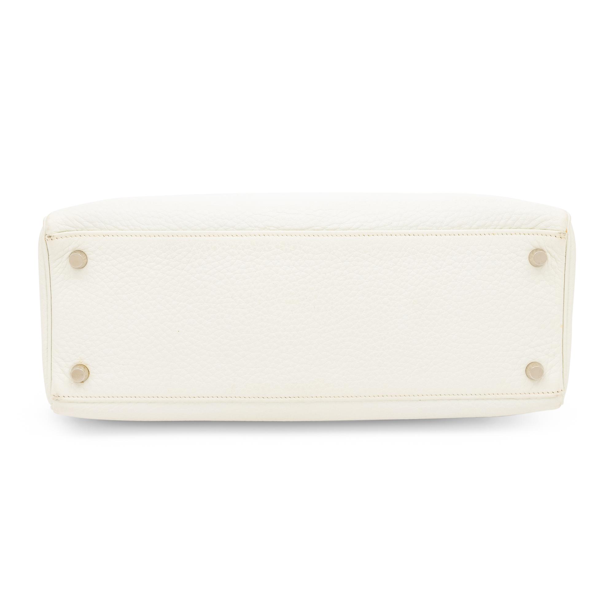 Hermès, Kelly Retourne 32 in White Clemence, 2004