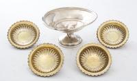 Four Continental Silver Cups Diameter of first 3 1/8 inches.
