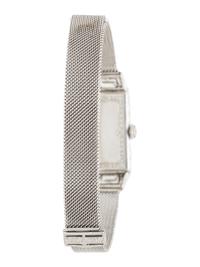 ART DECO, PLATINUM AND DIAMOND WATCH