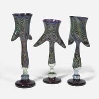 Michael Cohn (American, b. 1949) Three Goblets, USA, 1971