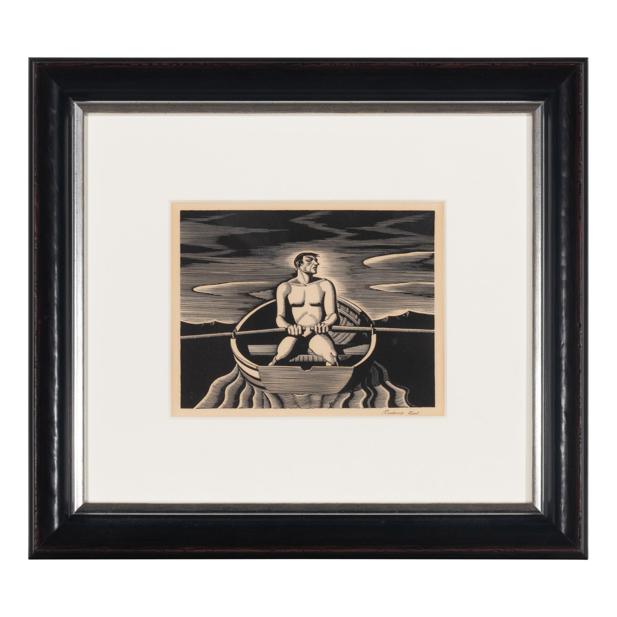 Rockwell Kent (American, 1882-1971) — Oarsman, 1931