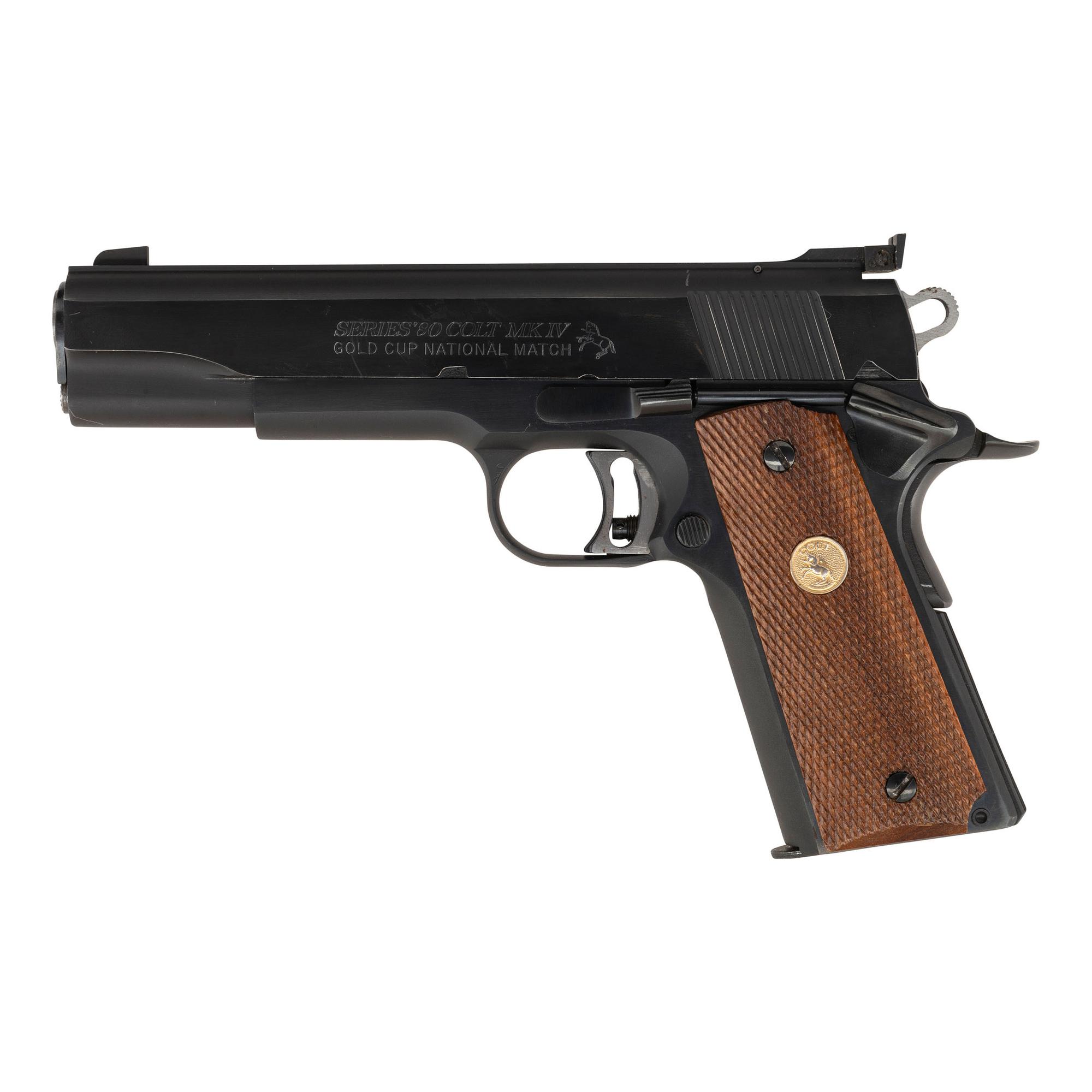 *Colt MK IV Series '80 Gold Cup National Match in Box with Accessories