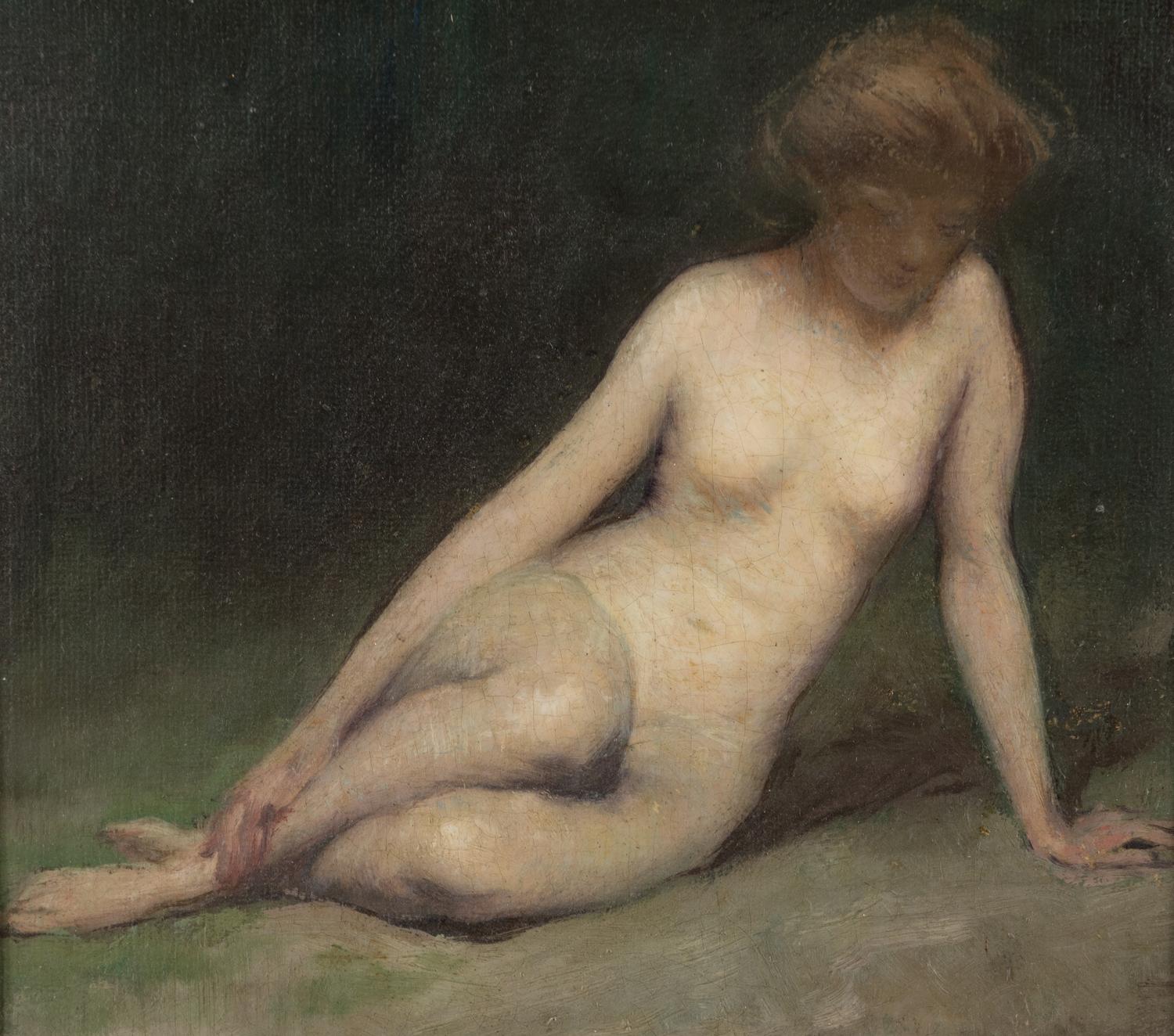 Nude by the Brook