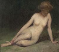 Nude by the Brook