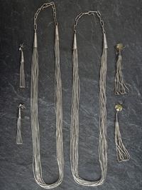 Liquid Silver Necklace and Earrings, PLUS