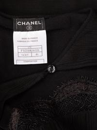 Chanel Knit Evening Dress with Lace Detail, Cruise 2007