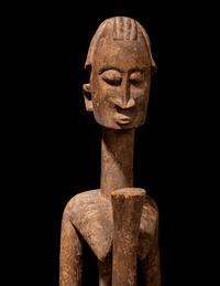 Three Dogan Wood Figures