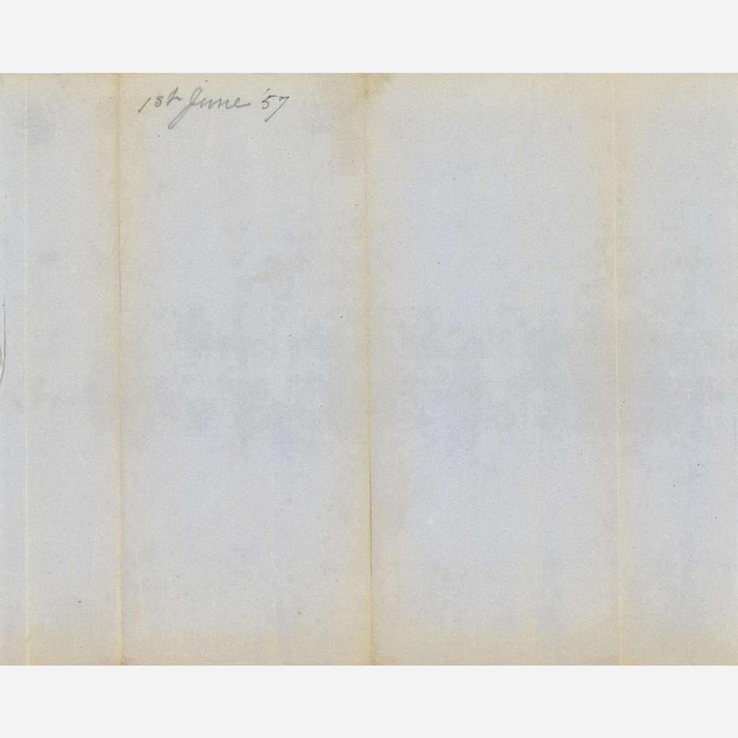 [Presidential] Buchanan, James Printed Document, signed