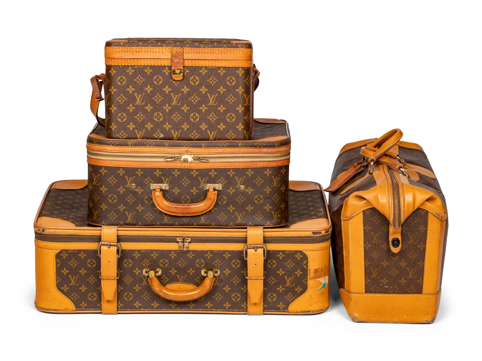 Louis Vuitton, Four Pieces of Luggage