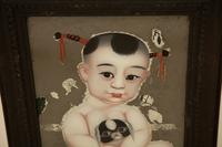 A Chinese Reverse Painting on Glass