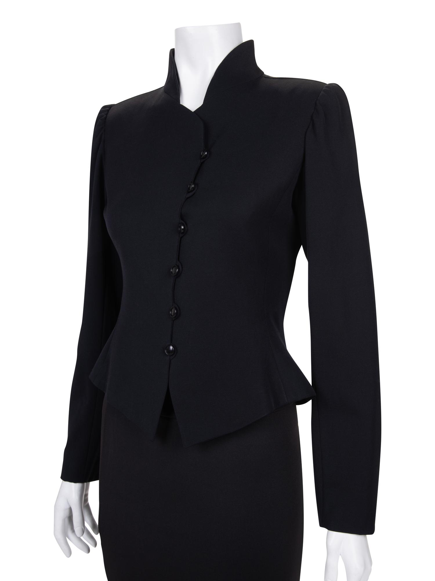 Seven Designer Separates Including: A Three Piece Patou Ensemble, One Ungaro Blouse and Jacket, and One Dolce & Gabbana Pant Suit, 1980-2000s