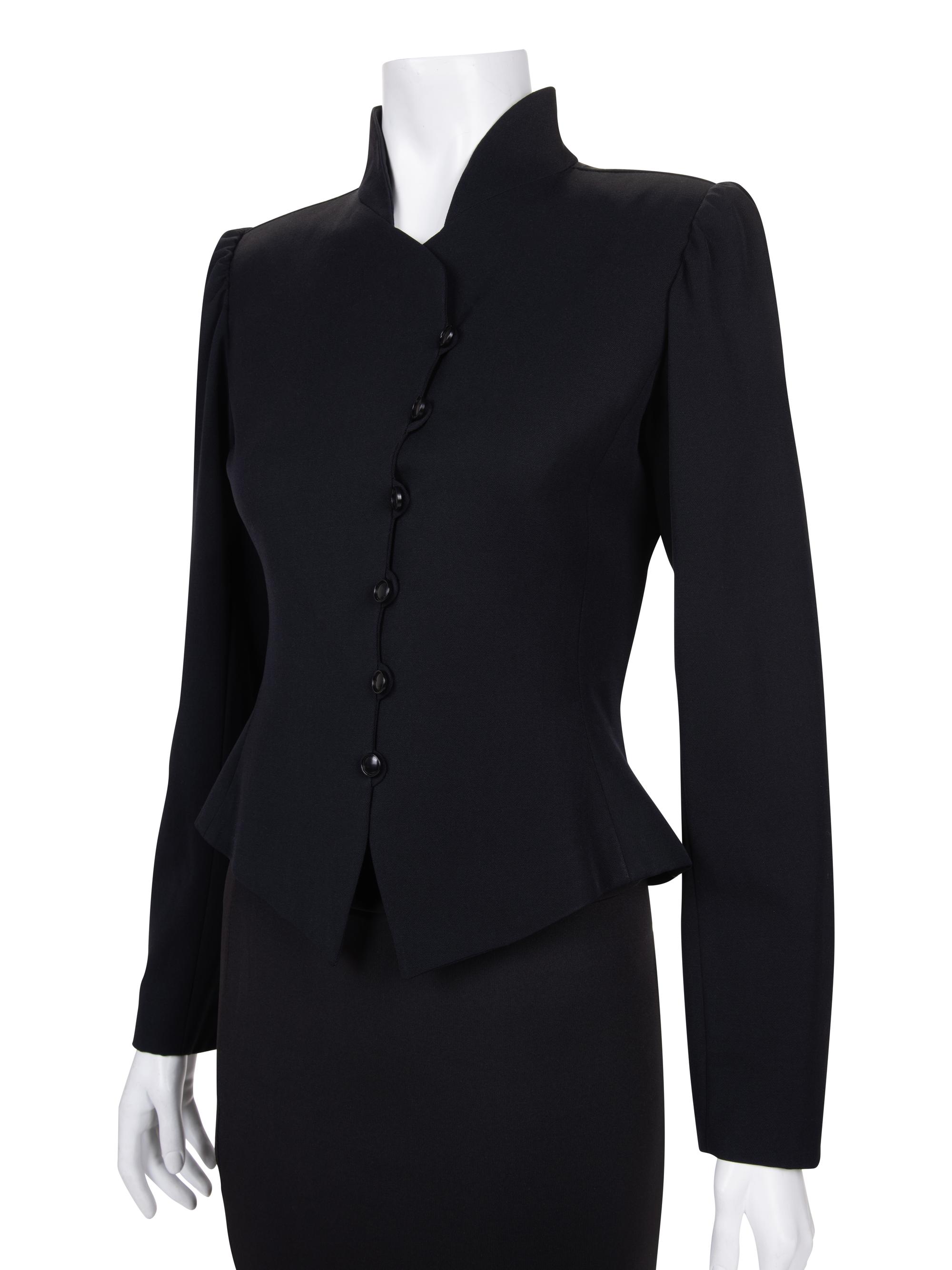Seven Designer Separates Including: A Three Piece Patou Ensemble, One Ungaro Blouse and Jacket, and One Dolce & Gabbana Pant Suit, 1980-2000s