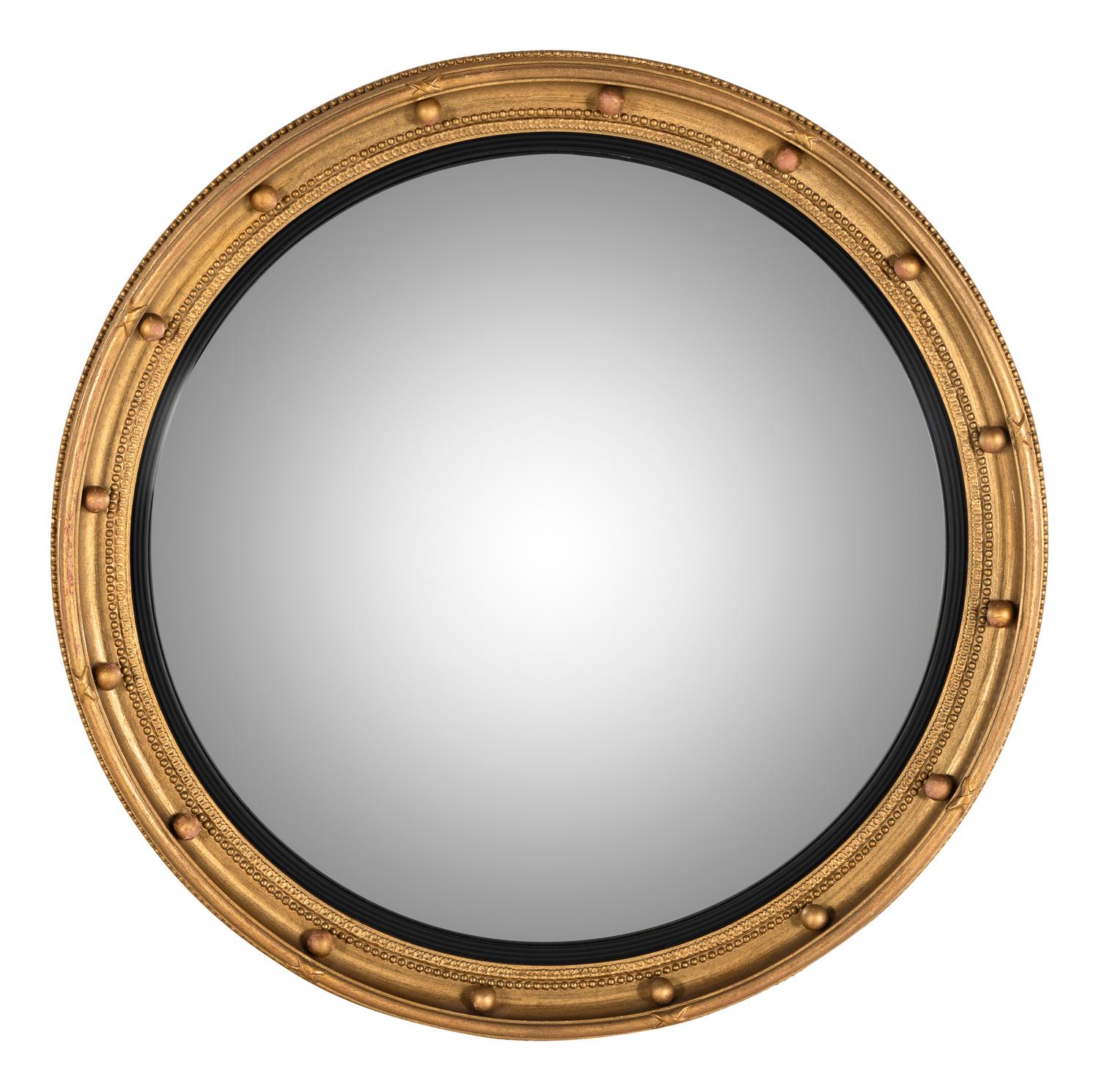 A Regency Style Giltwood Bullseye Mirror