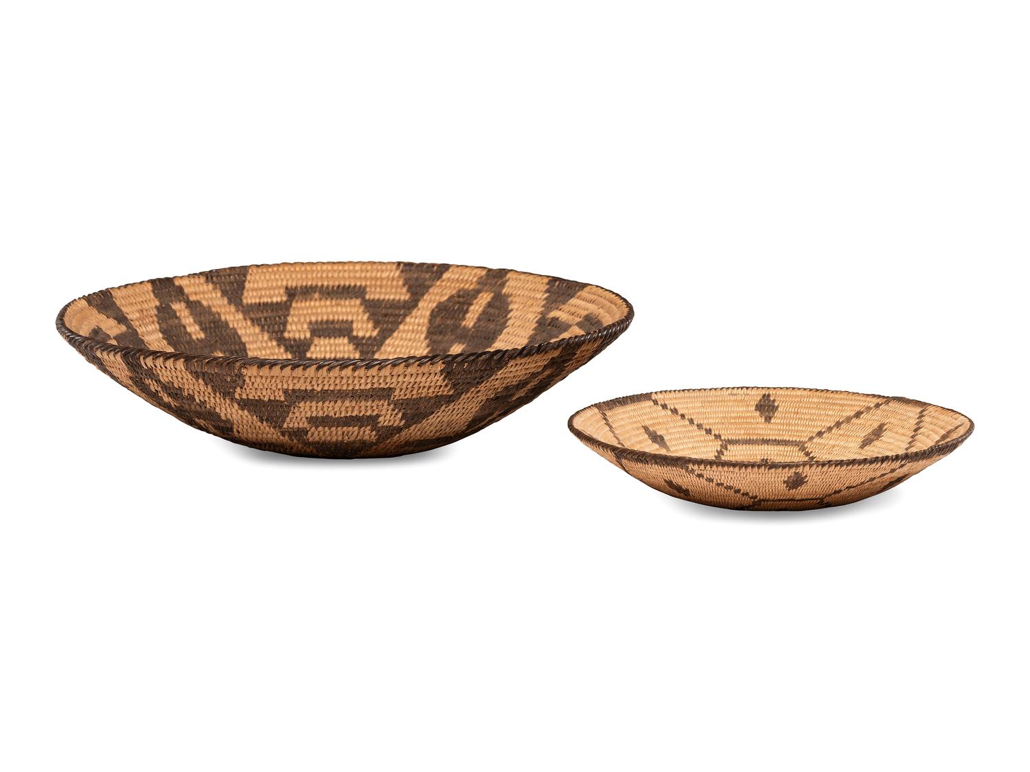 Panamint and Akimel O'odham Baskets