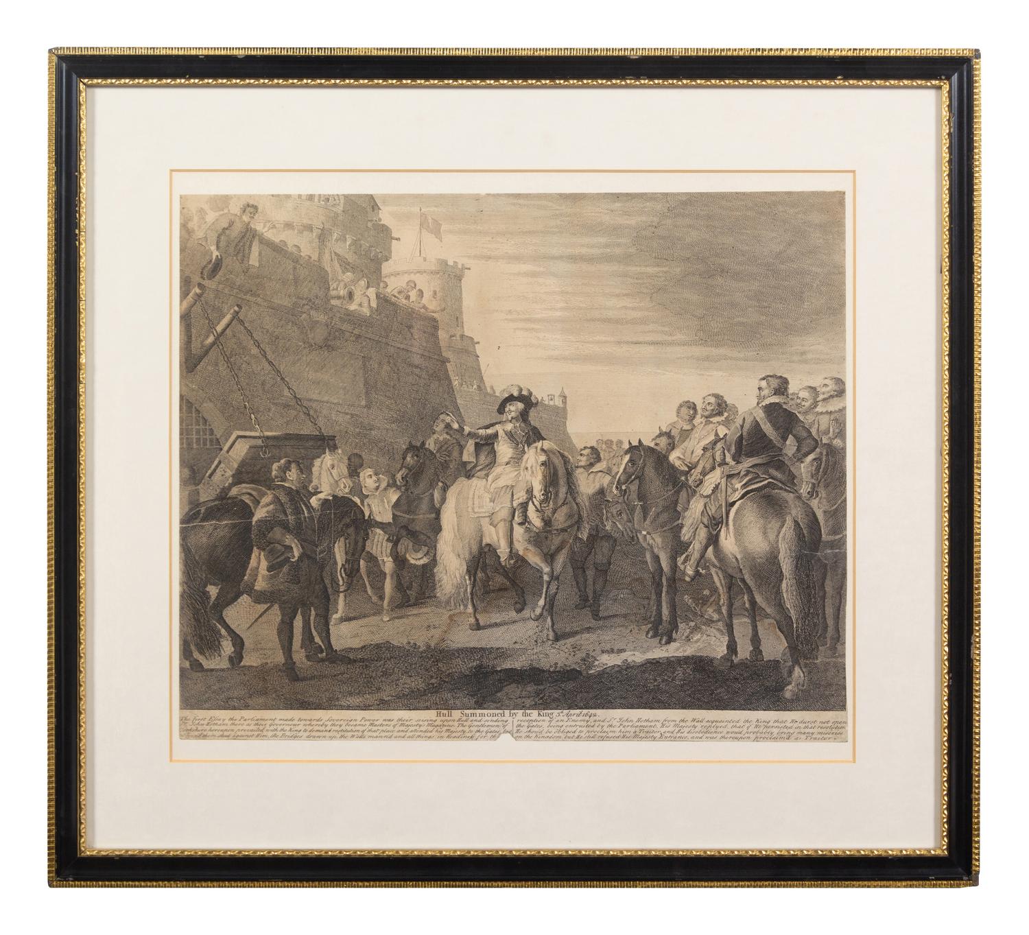 Three Engravings After William Hogarth (English, 1687-1764) and Two Other English Engravings