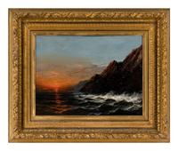 A Rocky Coast , 1877