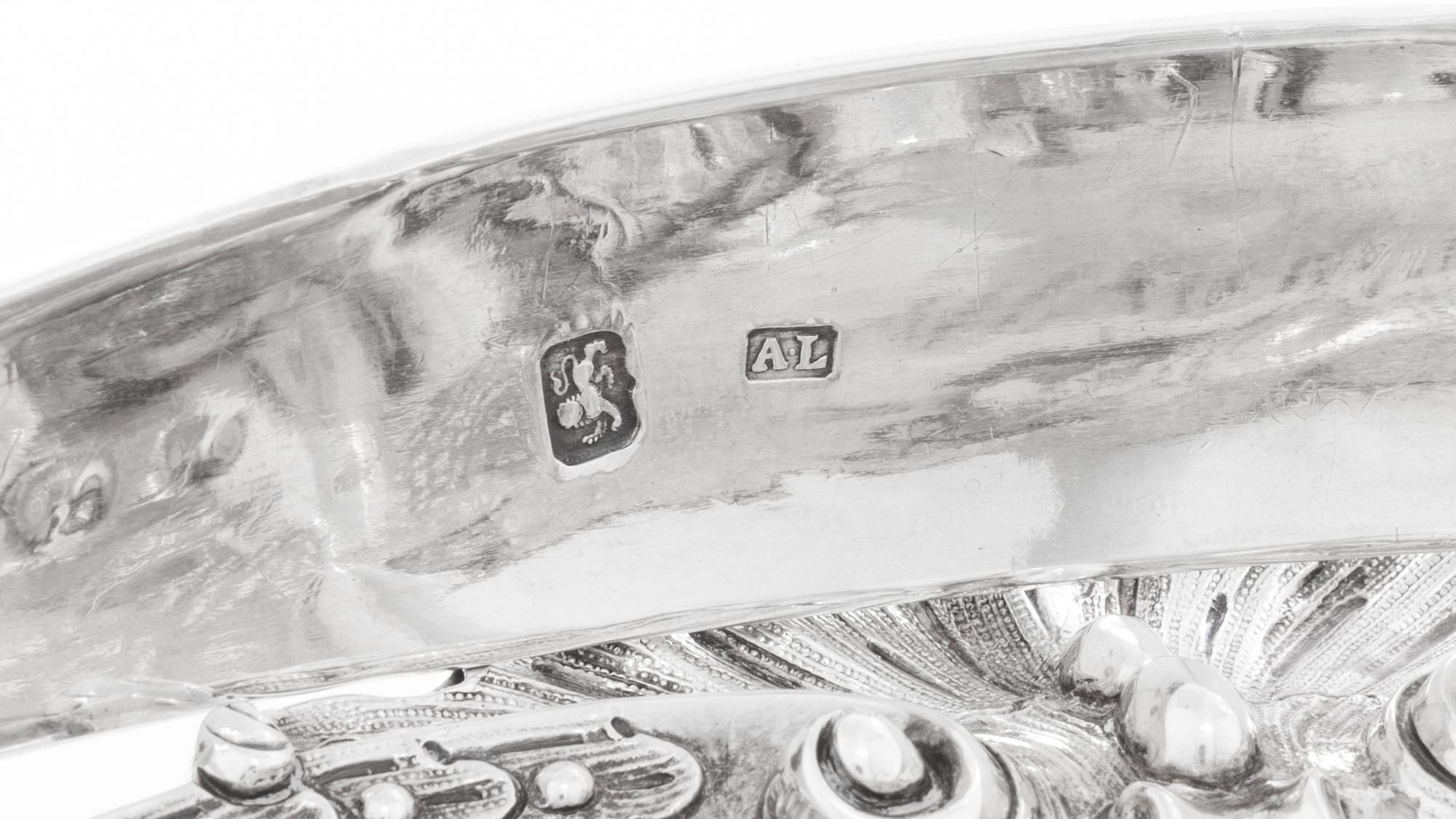 A George III Silver Centerpiece Basket