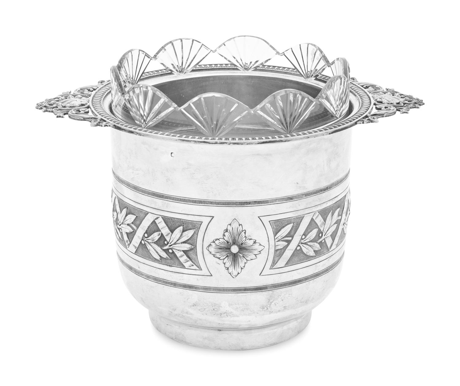 A French Silver Wine Cooler