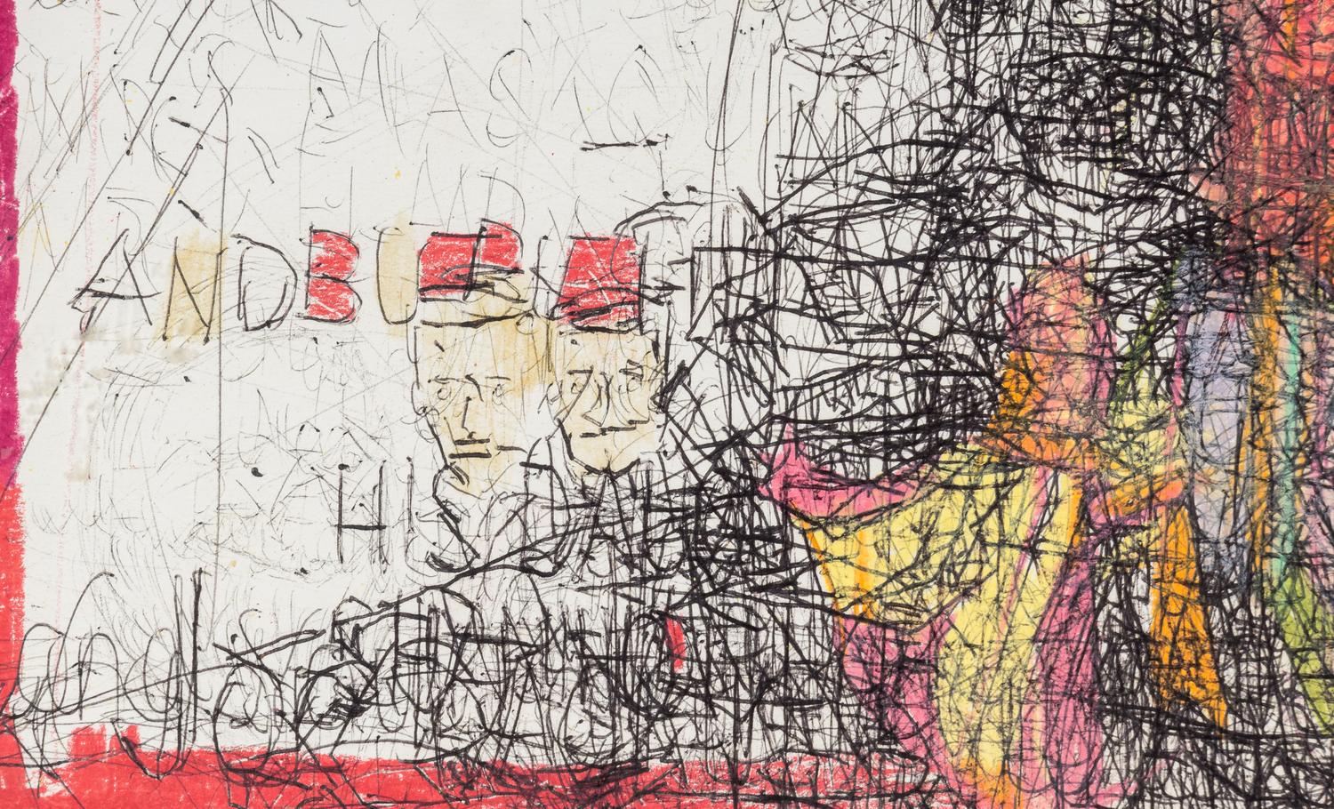 Untitled and Dead Serious Right Now (a double-sided work)