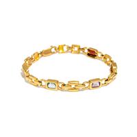 COLLECTION OF YELLOW GOLD AND MULTIGEM JEWELRY