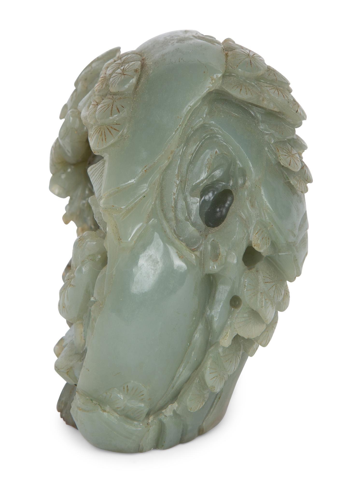A Carved Hardstone Mountain — 19TH/20TH CENTURY