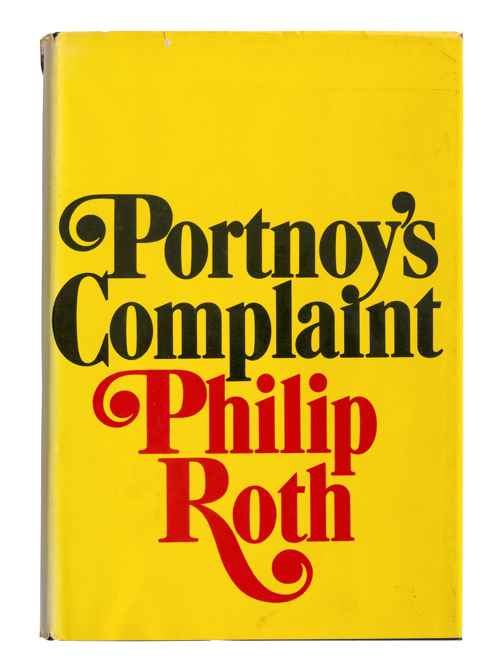 ROTH, Philip (1933-2018). Portnoy’s Complaint. New York: Random House, 1969.