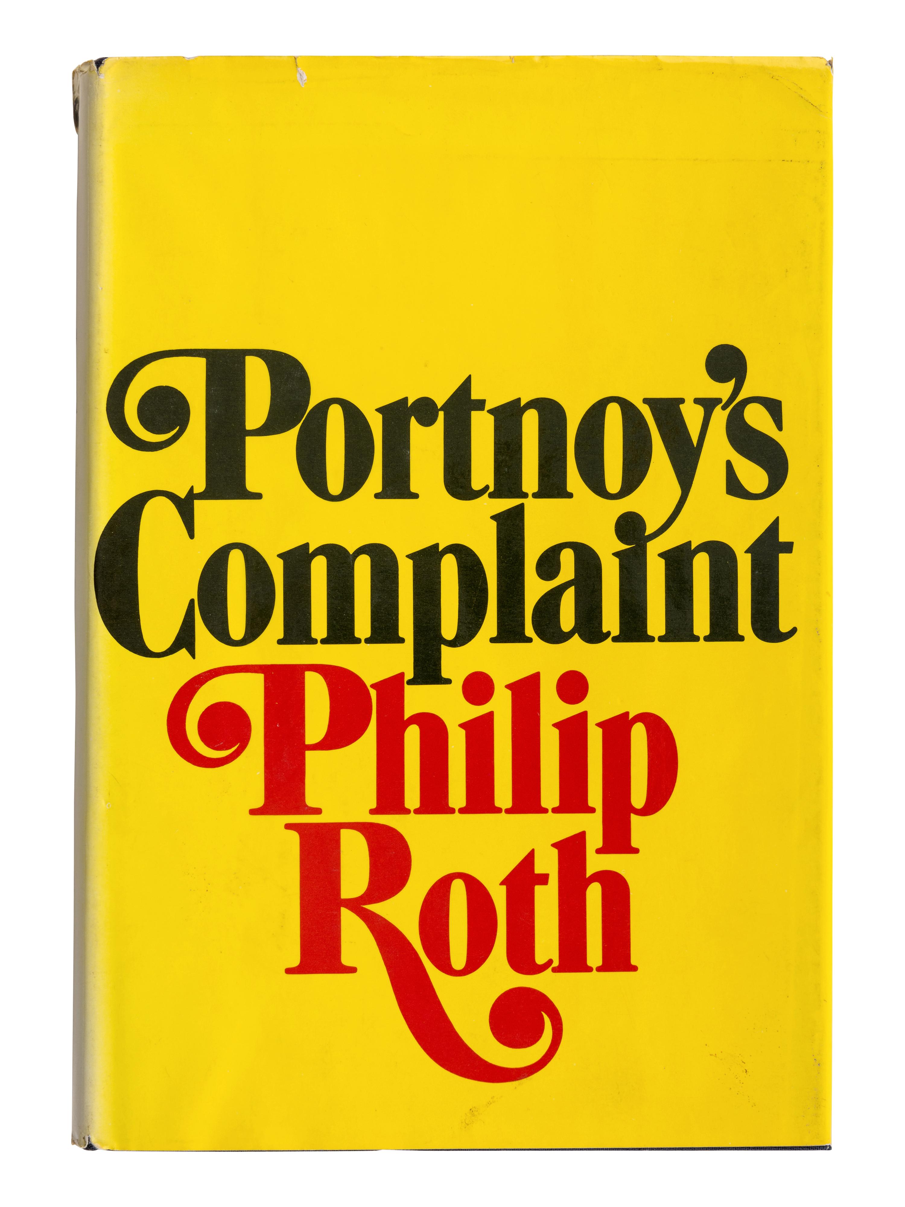 ROTH, Philip (1933-2018). Portnoy’s Complaint. New York: Random House, 1969.