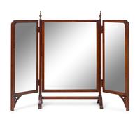 An Edwardian Mahogany Fireplace Screen