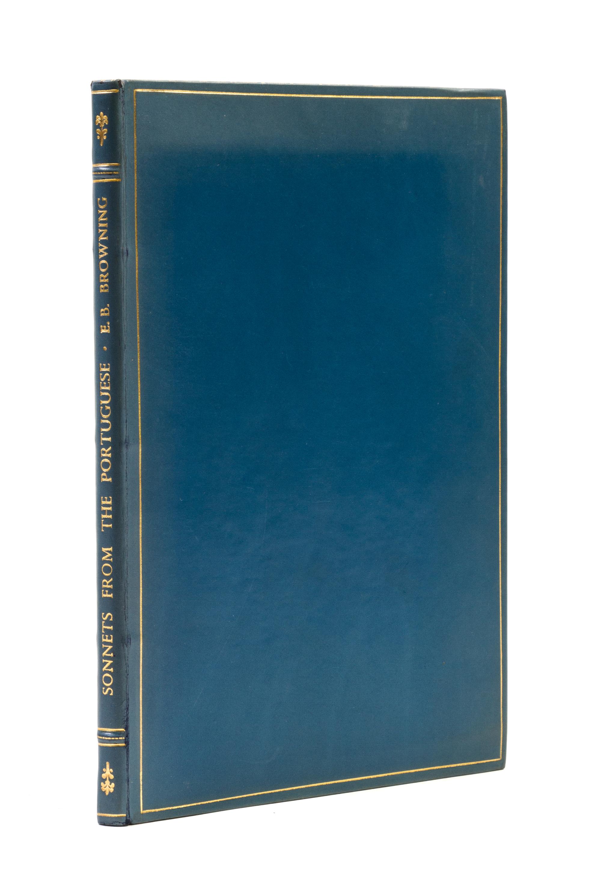 BROWNING, ELIZABETH BARRETT. Sonnets from the Portuguese. London, 1914. Limited ed.