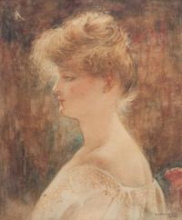 Clawson, (early 20th century), Portrait of a Lady, 1902