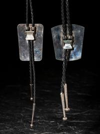 White Buffalo Bolo Tie, PLUS